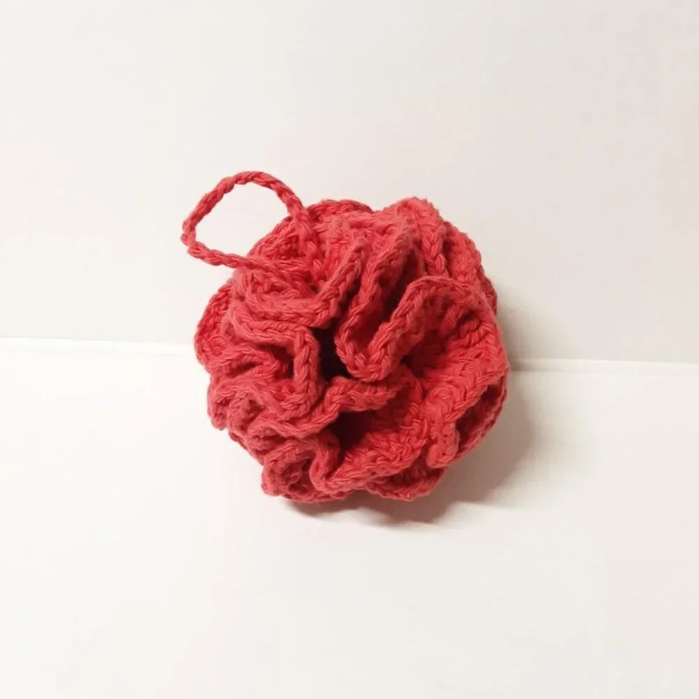 Eco-Friendly 100% Cotton Crochet Loofah New - Picture 4 of 4